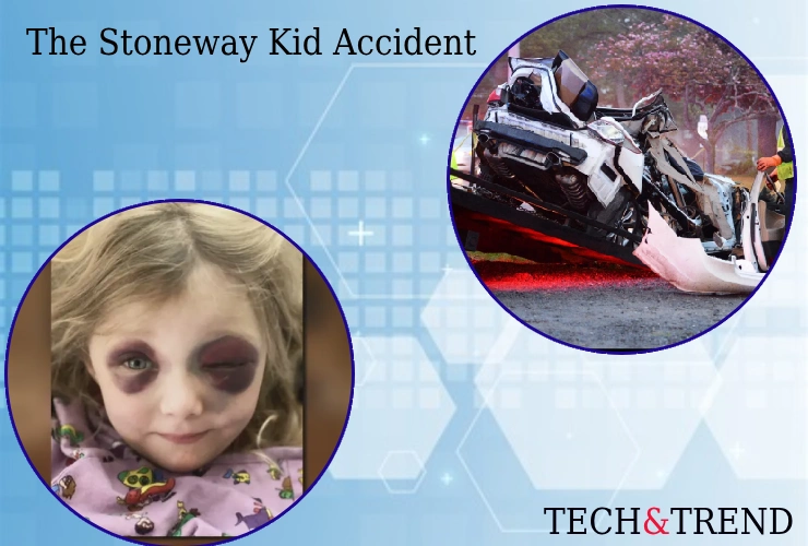 The Stoneway Kid Accident awareness campaign illustration