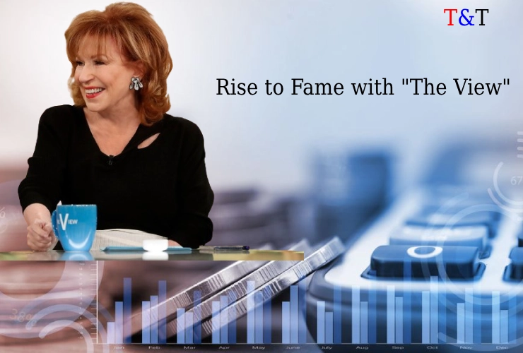 Joy Behar Net Worth: TV host discussing finances on "The View."