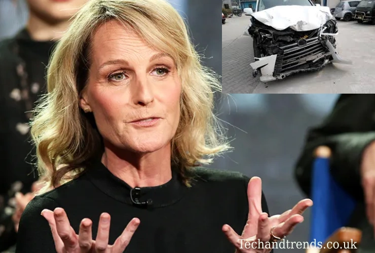 Helen Hunt Accident emergency response on busy intersection