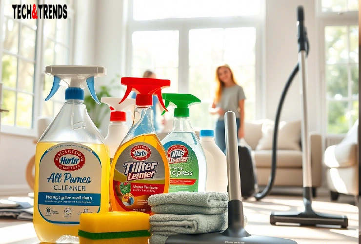 Tough Stain Removal with Home Cleaning Products